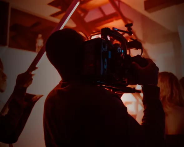 fotograma de un cortometraje