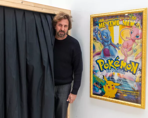 Imagen de Salvi Vivancos en la exposición 'Último Pase'