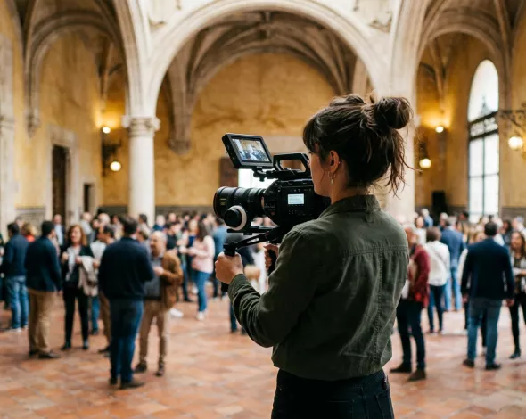 Imagen de un rodaje