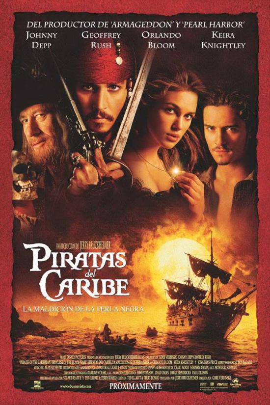 PIRATAS DEL CARIBE: LA MALDICIÓN DE LA PERLA NEGRA