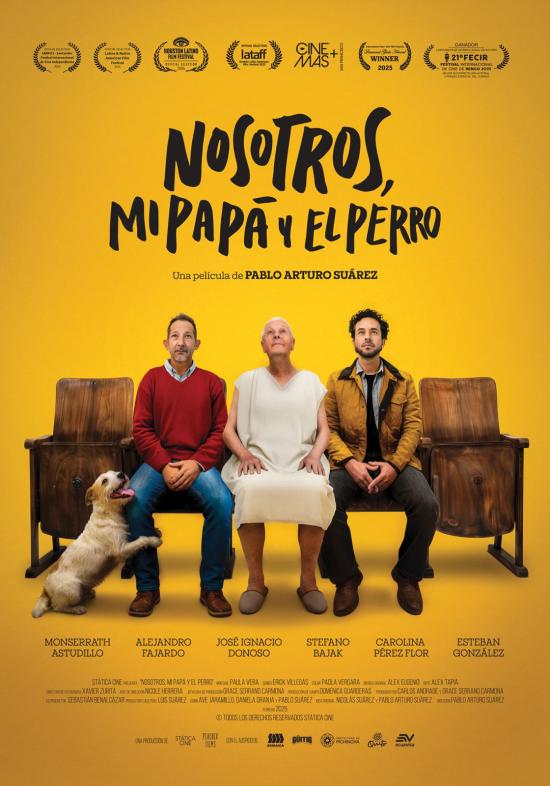 Cartel de la pelicula Nosotros, mi papá y el perro